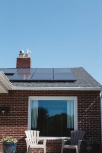 flat-plate solar panels